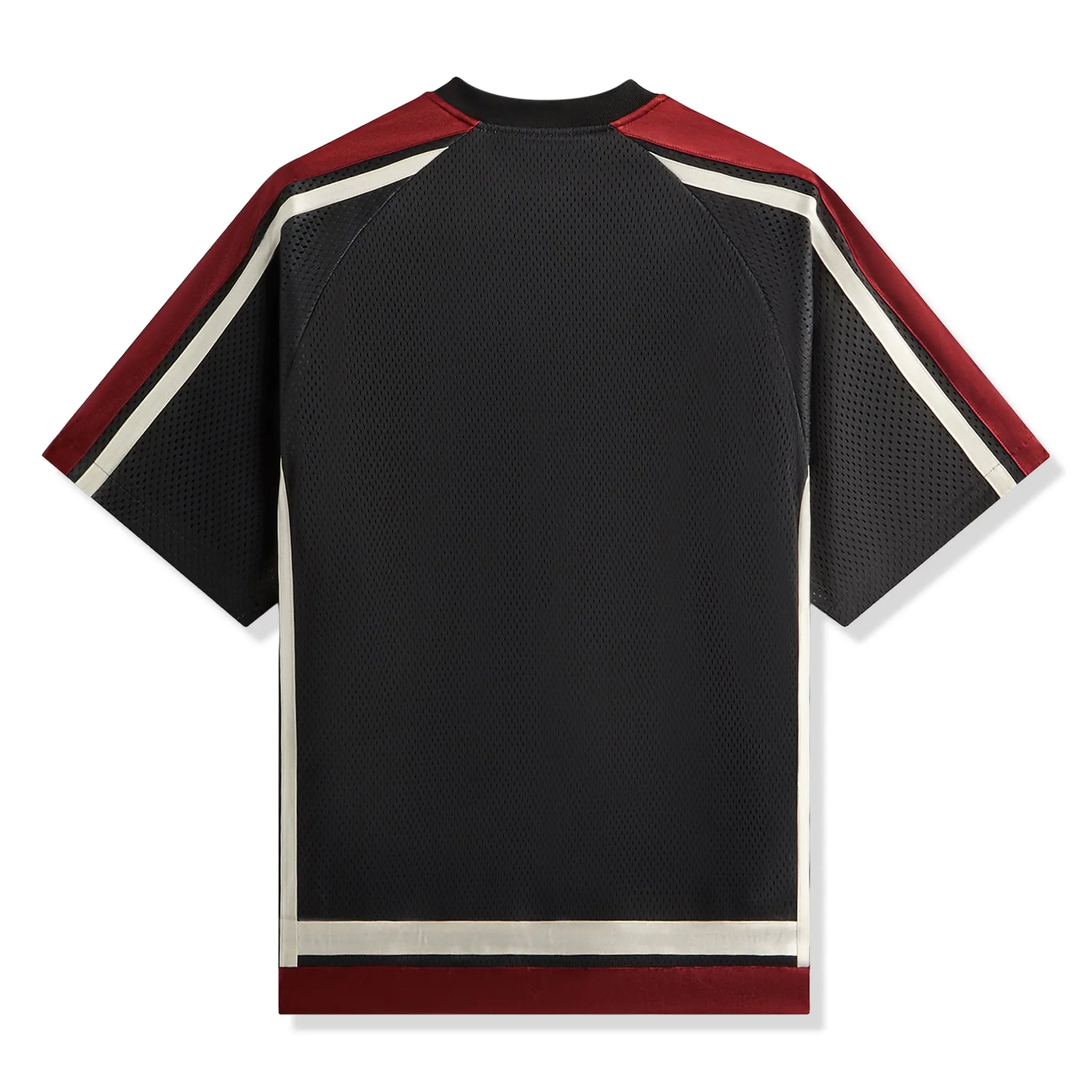 Back View of Kith Mesh Leon Black Jersey KHM032703